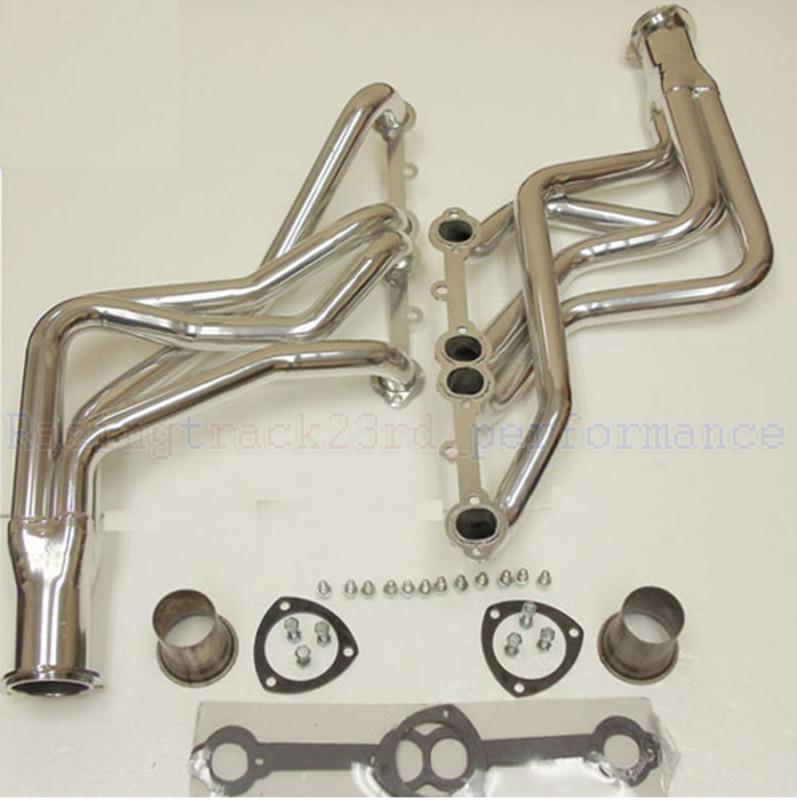 New Ceramic Coated 1966-1987 Chevy Truck Long Tube Headers 305 350 C/K 1500, US $179.99, image 2