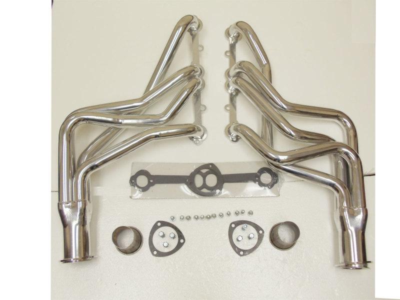 New Ceramic Coated 1966-1987 Chevy Truck Long Tube Headers 305 350 C/K 1500, US $179.99, image 3
