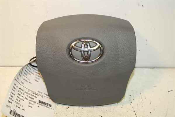 05 toyota avalon driver wheel airbag air bag oem lkq