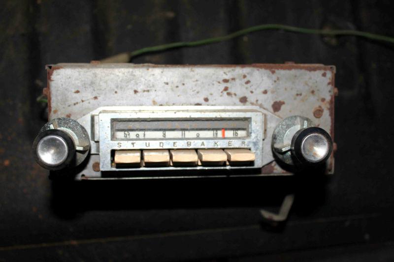 1962 studebaker gran turismo hawk factory radio
