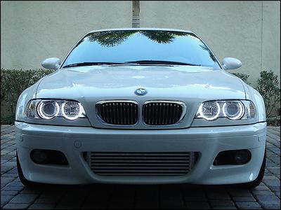 Bmw e46 coupe 323ci 325ci 328ci 330ci m3 66 led super white angel eyes halo kit