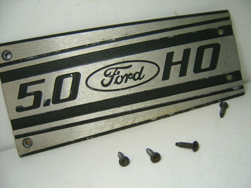  ford mustang upper intake plate 5.0 ho 1987-93