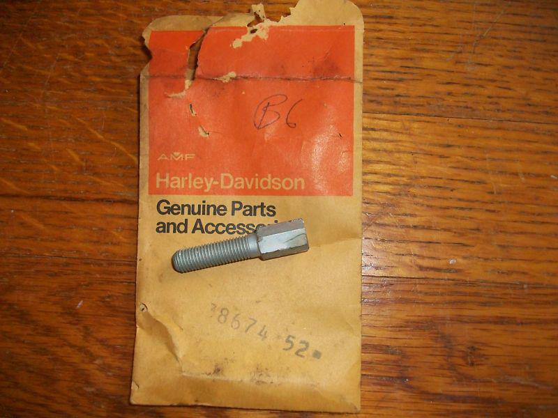 Find Harley Davidson NOS Adjusting Screw Hand Clutch 3867452 in