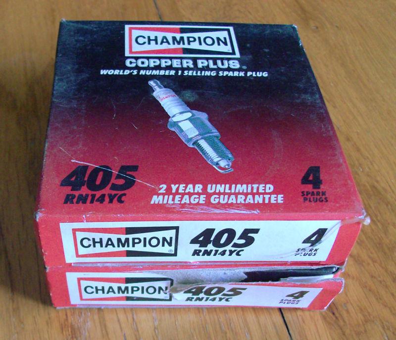 8 - champion spark plugs # rn14yc cooper ind. v8 dodge chrysler plymouth jeep