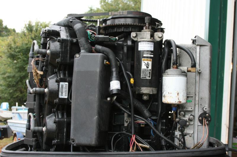 Find Clean 2001 Mercury 225 HP EFI 25 Inch Tilt & Trim Outboard Motor