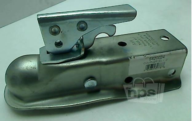 Trailer hitch coupler class ii 2" tongue 2,000 lbs 5420024 fits 1-7/8" ball new