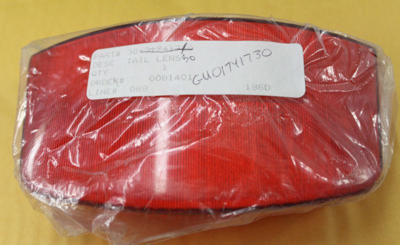 Moto guzzi taillight rear tail light lens p/n gu01741730 v 11 1100 2003-2004 new
