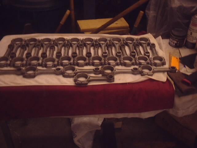 121 cubic inch 2.0 liter chevrolet forged connecting rods