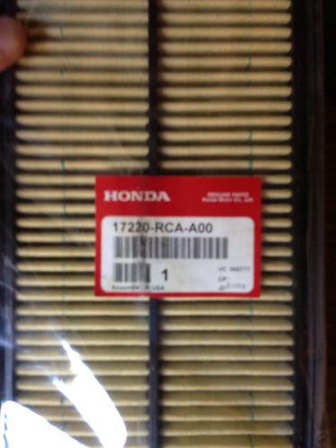 Oem honda accord air filter 17220-rca-a00