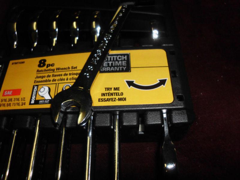 Find New Bostitch 8 Piece Ratcheting Wrench Set in Bismarck, North