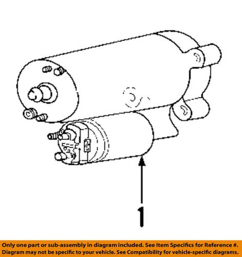 Ford oem bb5z-11002-a starter/starter motor