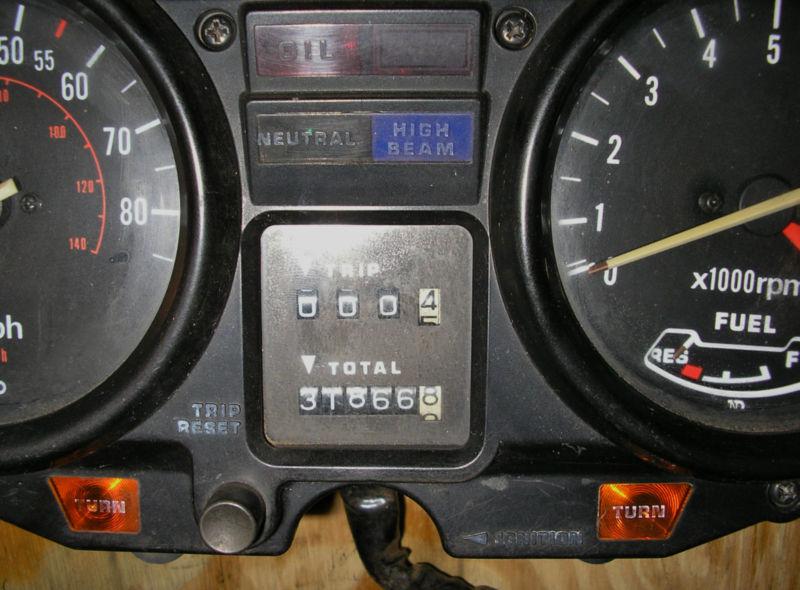 1982 HONDA CB750SC NIGHTHAWK Instrument Gauges - Speedometer Tachometer, US $49.99, image 5