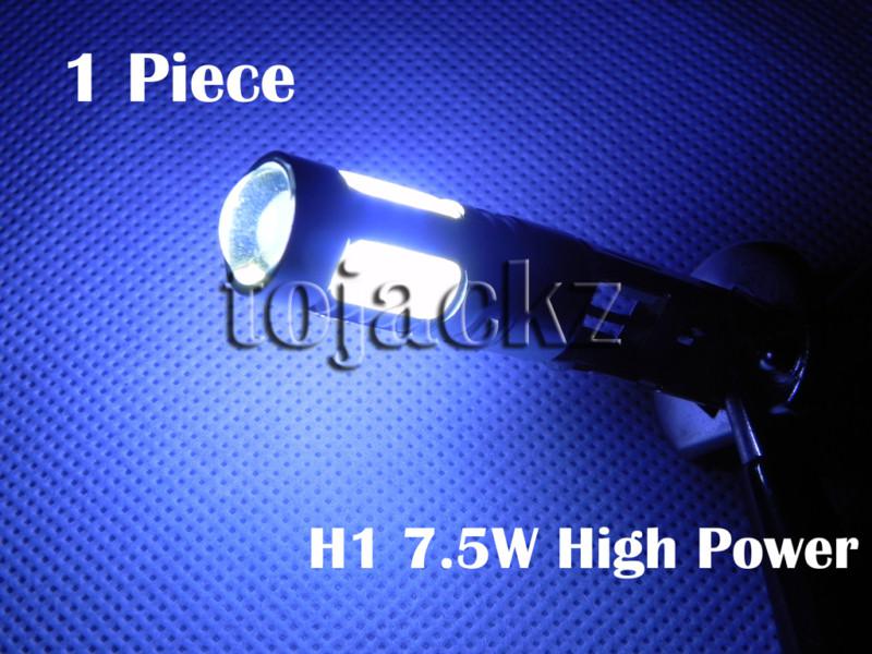 1x h1 high power 7.5w smd proj fog bulb plasma led driving drl lamp light h001