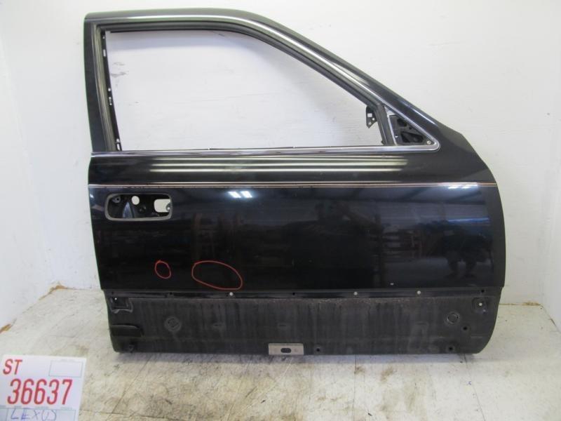 90 91 92 93 94 lexus ls400 right passenger front door shell panel oem black ding
