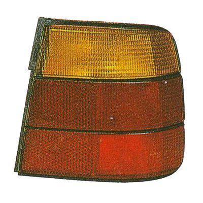 Driver side tail light tail lamp assembly, lh, sedan, on body