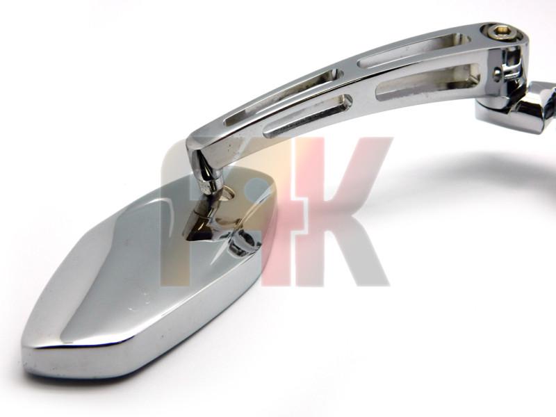 RACING CHROME REARVIEW MIRRORS FOR CBR GSXR NINJA R1 R6 FZ1 FZ6 HAYABUSA DUCATI, US $19.95, image 6