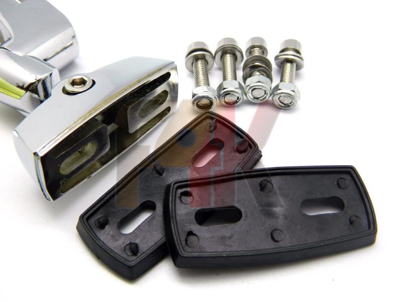 RACING CHROME REARVIEW MIRRORS FOR CBR GSXR NINJA R1 R6 FZ1 FZ6 HAYABUSA DUCATI, US $19.95, image 9