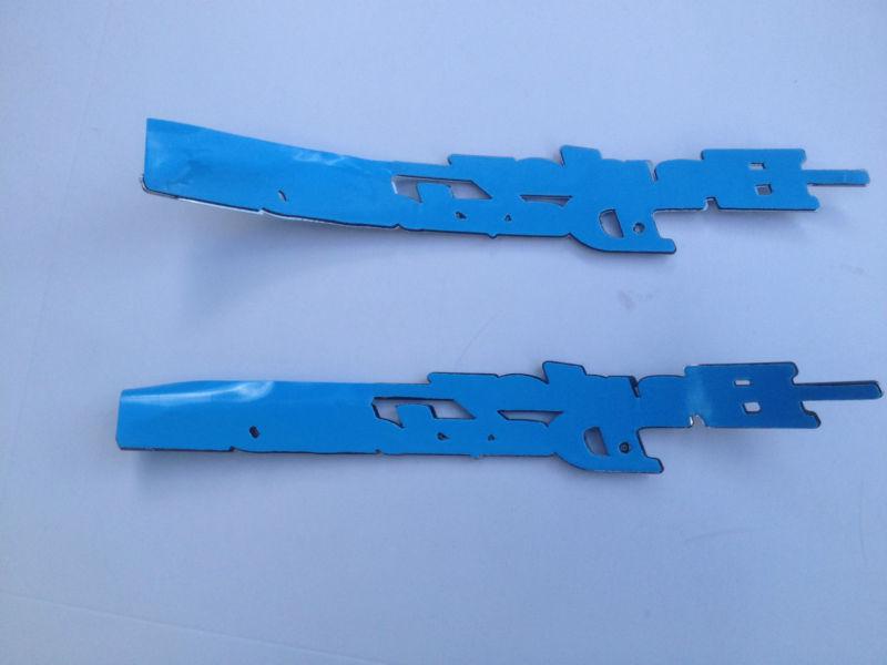 CHROME Harley Davidson Emblems Street Glide FLHX 2009-2013 tank medallion badge , US $199.99, image 6