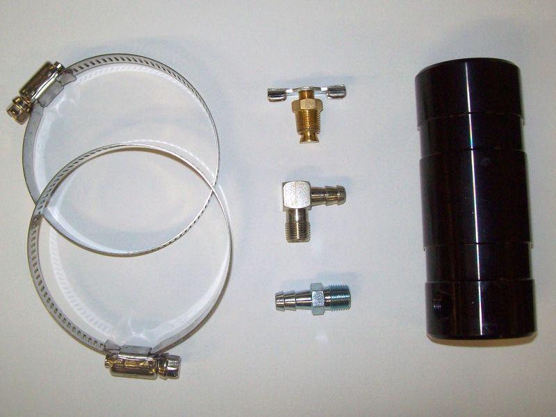 Find Black Billet Aluminum Oil Catch Can Stock Go Kart Racing in