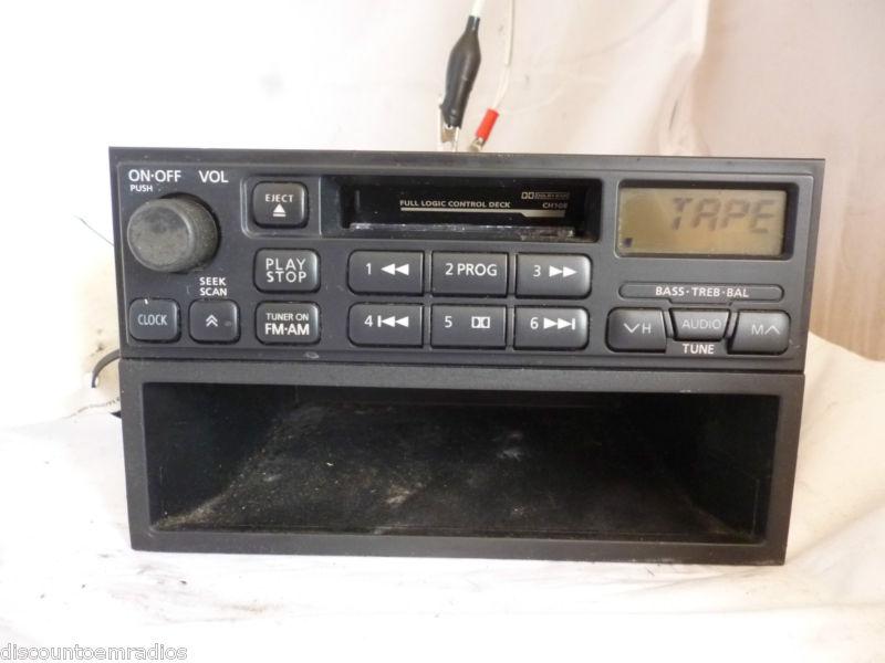98-00 nissan frontier radio cassette player pn-1514h   b