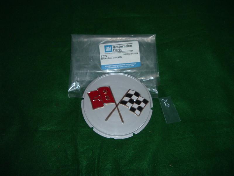 Find 1963L corvette gas door lid insert with screws in Fitzwilliam, New