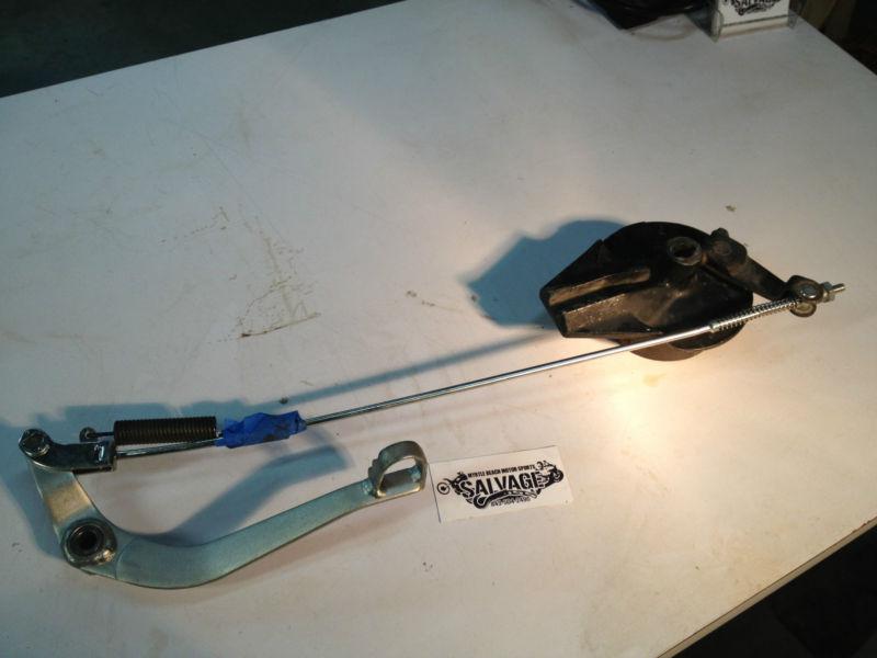 Honda crf100 xr100 rear brake petal rod plate spring new xr 100 1985 - 2012