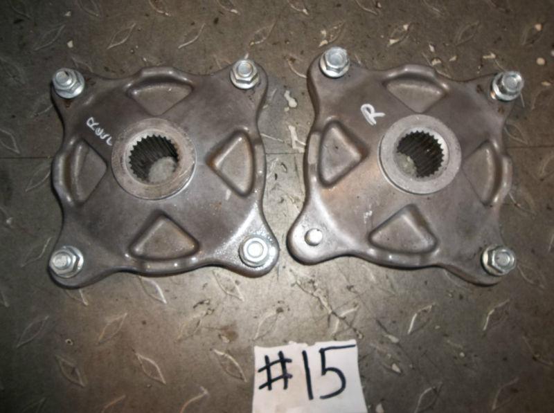 #15 2002 polaris sportsman 500 rear wheel hubs *