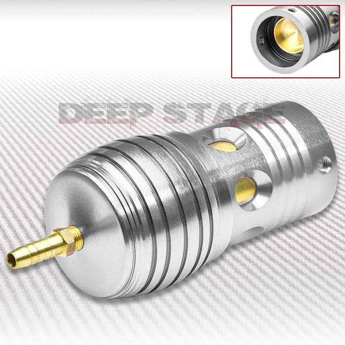 Type-rfl universal billet anodized aluminum 0-30 psi turbo blow off valve silver