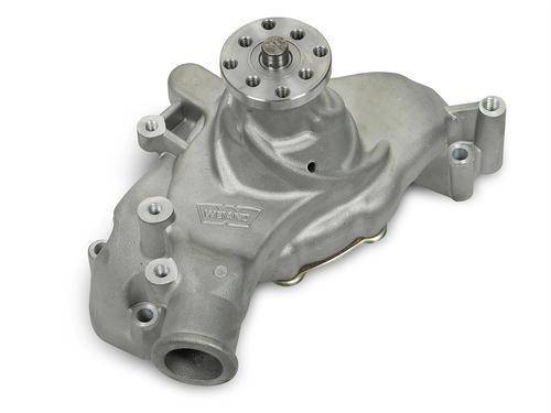 Weiand team g mechanical water pump 9243 chevy bbc high-volume aluminum