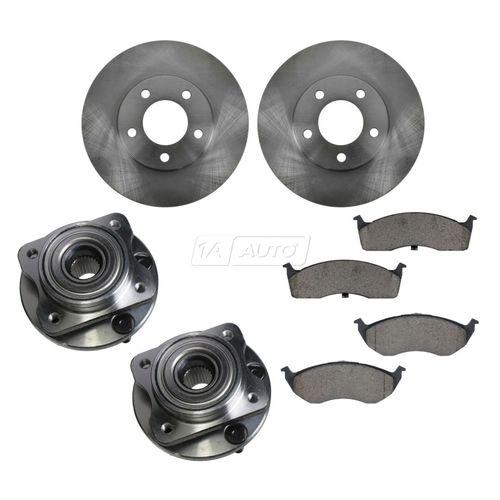 Find Front Wheel Hub Ceramic Brake Pad Rotor Kit Set for Town & Country