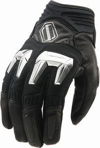 Shift streetfighter glove blk/chr sz xl no reserve!!!
