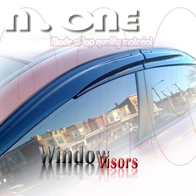 Jdm-style window visor vent rain/wind guard toyota corolla ae92 88 89 90 91 92