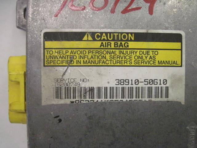 AIR BAG COMPUTER FIREFLY METRO 1995 38910-50G10 16200749 15468, US $59.99, image 3