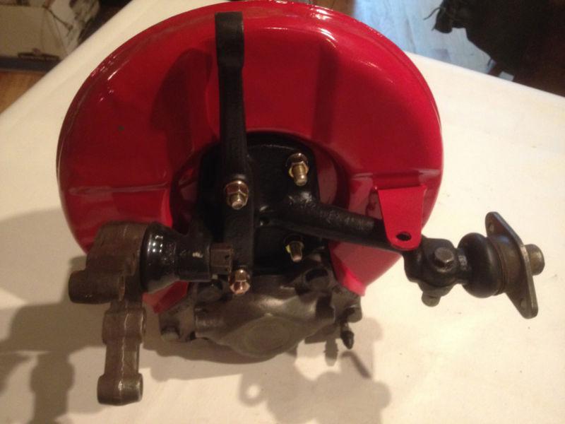 Volvo 120, 121, 122, 123, 130 left spindle, hub, brakes & more