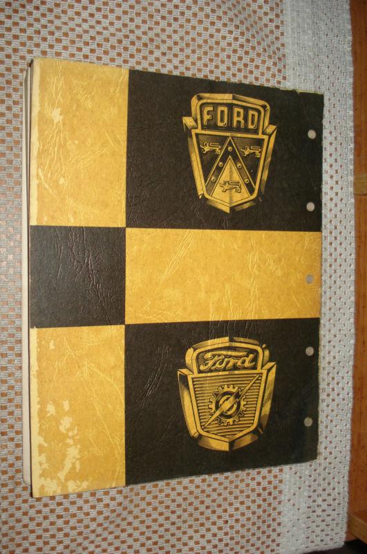 Find 19531954 FORD CAR AND TRUCK PARTS CATALOG ORIGINAL FOMOCO BOOK