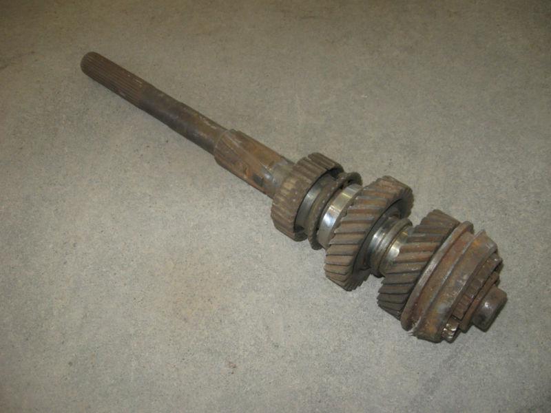  muncie 4 speed transmission main shaft and gears