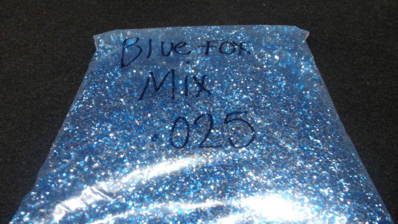 1LBS BAG .025 BLUE FOX METALFLAKE PAINT FINISH COMPONENT K/MF#16, US $49.99, image 2