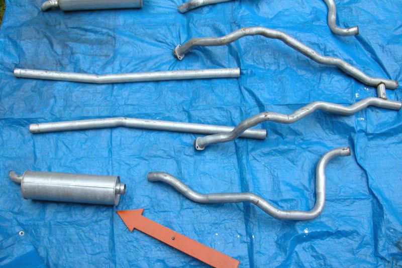 Muffler thunderbird 1958-1974 right side mofoco