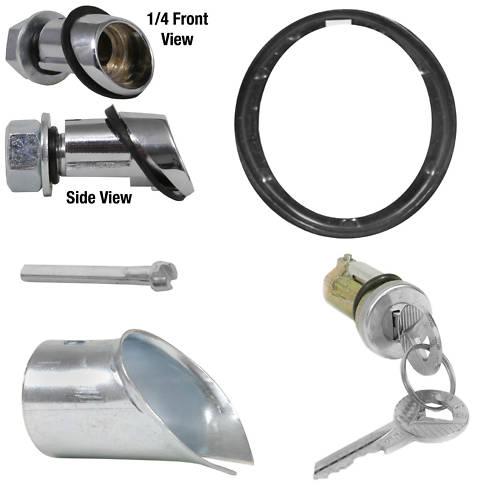 1965-1966 ford mustang trunk lock kit