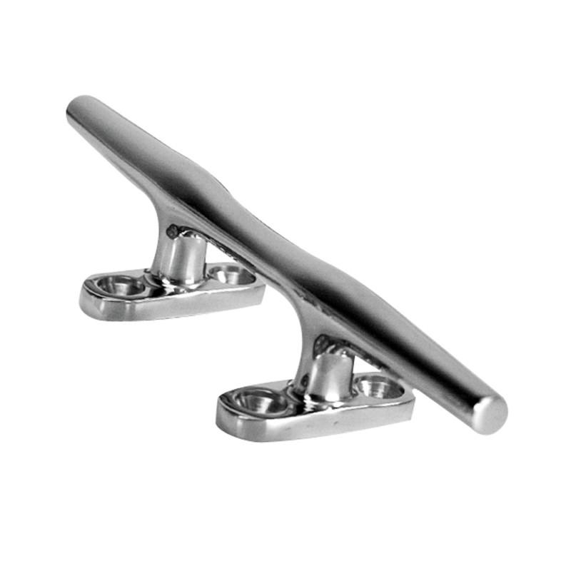 Whitecap hollow base stainless steel cleat - 6" 6009c