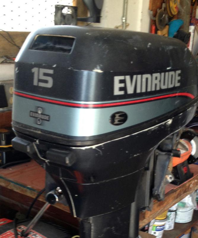 Find 15hp Evinrude Outboard 1996 (long shaft) in Hollywood, Florida, US