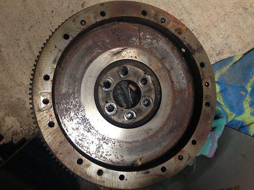 64 65 66 mustang or falcon 6cyl 170 cluch and flywheel - oem complete