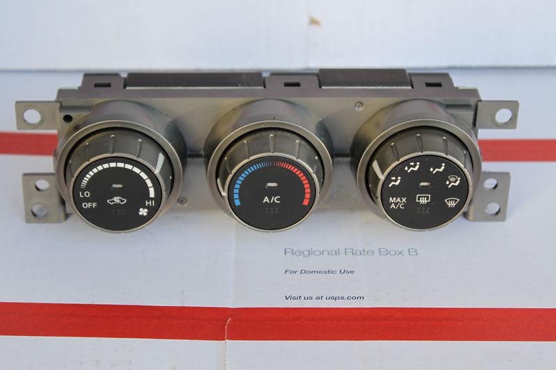 Find 2006 NISSAN ALTIMA AC HEATER CLIMATE TEMPERATURE CONTROL OEM in