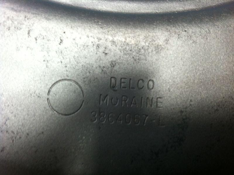 1965-82 CORVETTE LEFT REAR BRAKE CALIPER BACK PLATE SHIELD 3864067 **ORIGINAL**, US $45.00, image 3