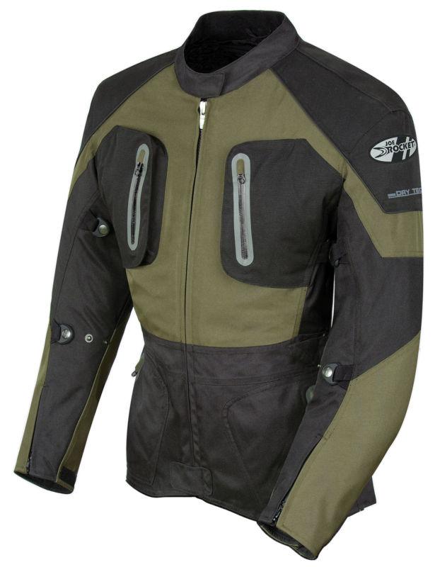 New joe rocket ballistic 8.0 jacket, olive/black, med/md