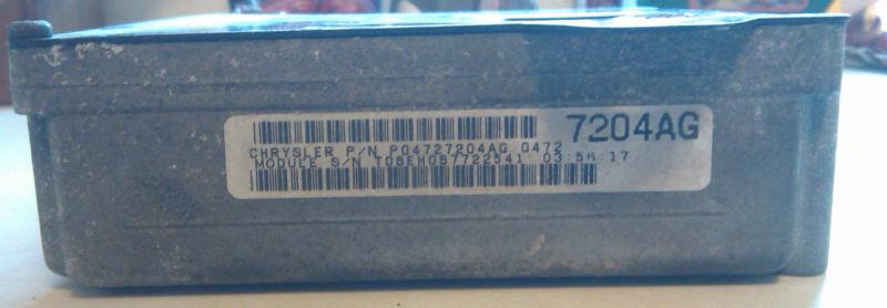 1997 dodge grand caravan 3.0 pcm