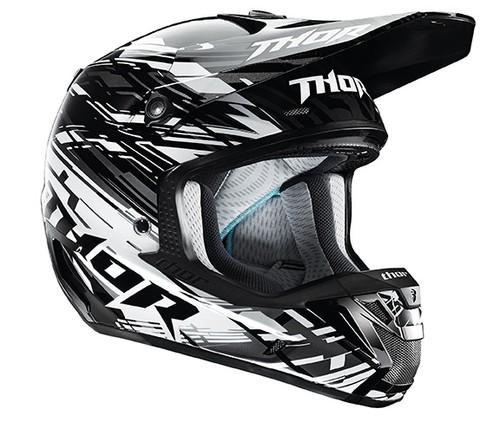 Thor verge twist helmet black medium new 2014