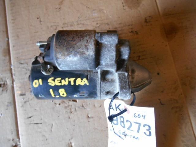 00 01 02 03 04 05 nissan sentra starter motor 1.8l thru 12/04