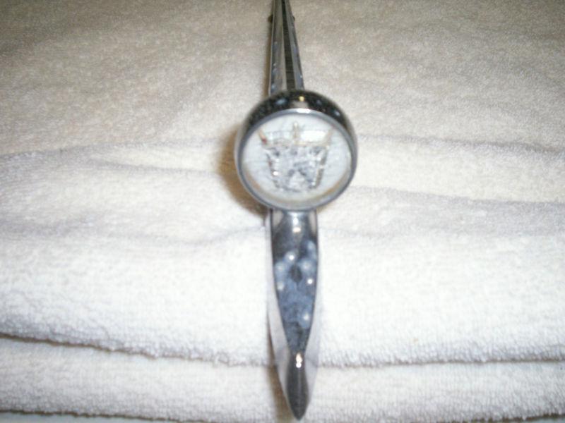 1957 FORD ORIGINAL CHROME HOOD ORNAMENT EMBLEM BAC-16851-A, US $15.00, image 3