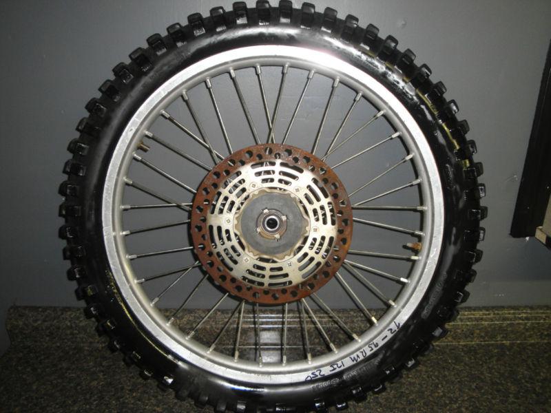 93 94 95 suzuki rm 250 rm250 front wheel oem front rim